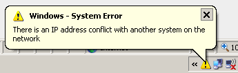 IP Conflict