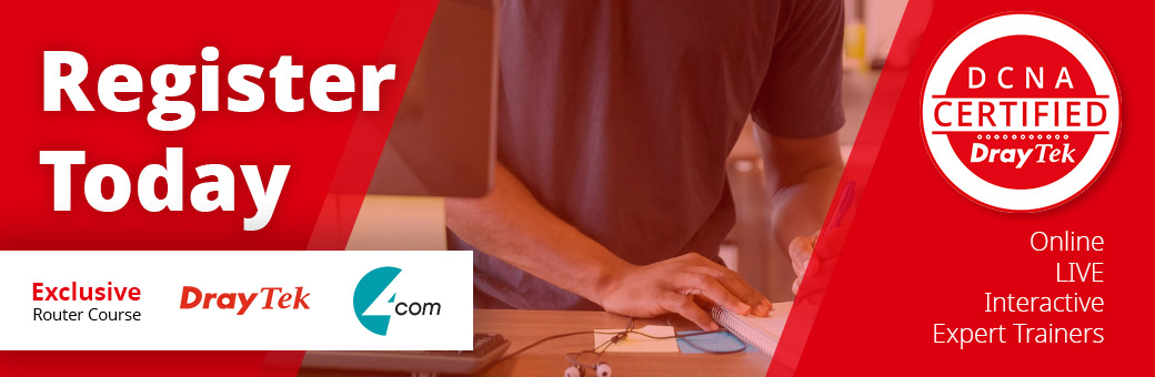 DrayTek Certified Network Administrator Training Application