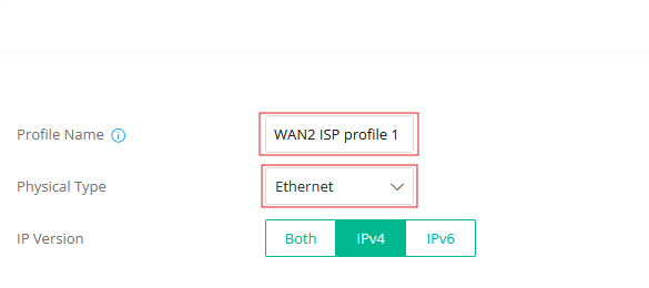 Configure WAN image